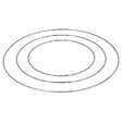 SUKI - anneaux argent 3mm 15.20.25mm 3pc - vignette