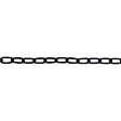 SUKI - chaine oval deco acier noir mat 2.7mm 2.5m - vignette