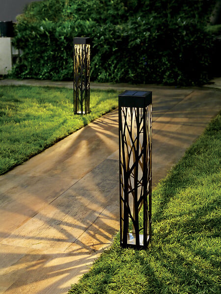 GALIX - Déco solaire métal H.70cm - large