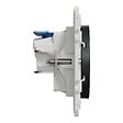 SCHNEIDER ELECTRIC - Prise de courant 2P+T affleurante - Odace - Anthracite - 16A - vignette