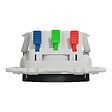 SCHNEIDER ELECTRIC - Prise de courant 2P+T affleurante - Odace - Anthracite - 16A - vignette