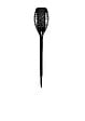 GALIX - Torche solaire en résine 12 LED ambrée vacillantes Ø 7,3cm H47cm - vignette