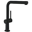 HANSGROHE - Hansgrohe Talis M54 Mitigeur de cuisine 270, avec douchette extractible 1 jet, sBox, Noir mat (72809670) - vignette