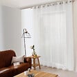 C MA DECO - Voilage Maya XXL 300x240cm blanc - vignette