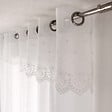 C MA DECO - Voilage MASSALA 140x240cm blanc - vignette