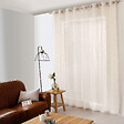 C MA DECO - Voilage MAYA 140x240cm ecru - vignette