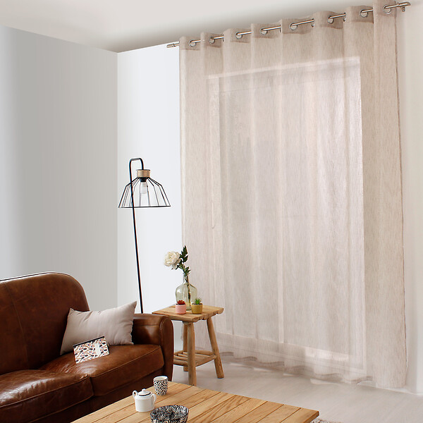 C MA DECO - Voilage Maya XXL 300x240cm naturel - large