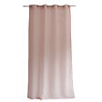 C MA DECO - Voilage MAYA à effet lin 140x240cm - Vieux rose - vignette