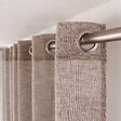 C MA DECO - Voilage MAYA aspect lin 140x240cm vison - vignette