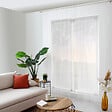 C MA DECO - Voilage moustiquaire MOUSTIK - Blanc - H.240xL.140cm - vignette