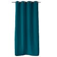 C MA DECO - Rideau isolant thermique 8 œillets - Bleu canard - 135x240cm - vignette