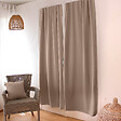 C MA DECO - Rideau occultant pour porte - Naturel - 1x90x210cm - vignette