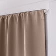 C MA DECO - Vitrage occultant passe tringle - Naturel - L.60xl.120cm - vignette
