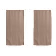 C MA DECO - Vitrage occultant passe tringle - Naturel - L.60xl.120cm - vignette