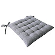 C MA DECO - Galette piquée DUNE 38x38cm gris - vignette