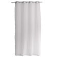 C MA DECO - Voilage avec 8 oeillets 140x280cm blanc - vignette