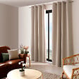 C MA DECO - Rideau occultant 8 oeillets 140x280cm naturel - vignette