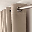 C MA DECO - Rideau occultant 8 oeillets 140x280cm naturel - vignette