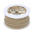 SUKI - corde coton beige 4mm 10m - vignette