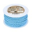 SUKI - corde coton bleu pastel 4mm10m - vignette