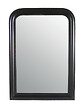 DADA ART - Miroir mural charme antique - Noir - 104x74cm - vignette