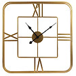 DADA ART - Horloge Métal doré carré 48x6,5 cm - vignette