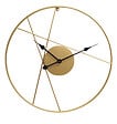 DADA ART - Horloge métal - Acier doré - Diam.60cm - vignette