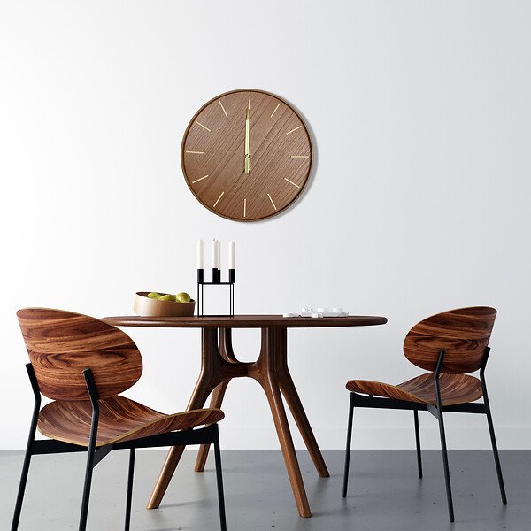 DADA ART - HORLOGE LEO NOYER-DORE D60cm - large