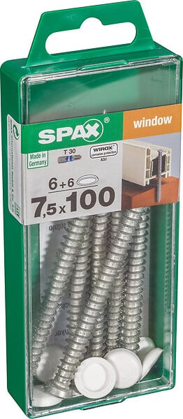 SPAXFRANCE - SPAX CHASSIS PVC 7.5x100 6 + CAP - large