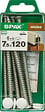 SPAXFRANCE - SPAX CHASSIS PVC 7.5x120 6 + CAP - vignette