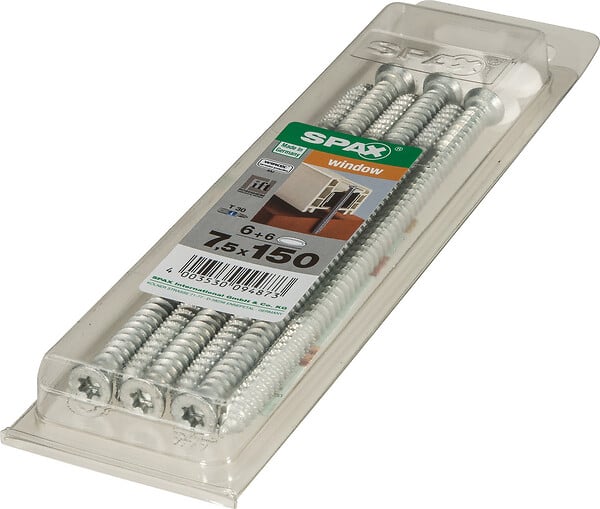 SPAXFRANCE - SPAX CHASSIS PVC 7.5x150 6 + CAP - large