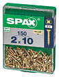 SPAXFRANCE - SPAX TF PZ 2x10 YELLOX 150 PC - vignette