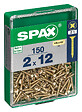 SPAXFRANCE - SPAX TF PZ 2x12 A2L 150 PC - vignette