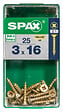 SPAXFRANCE - SPAX TF PZ 3x16 A2L 25 PC - vignette
