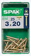 SPAXFRANCE - SPAX TF PZ 3x20 A2L 25 PC - vignette