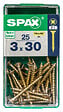 SPAXFRANCE - SPAX TF PZ 3x30 A2L 25 PC - vignette