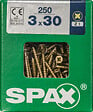 SPAXFRANCE - SPAX TF PZ 3x30 YELLOX 250 PC - vignette