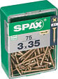 SPAXFRANCE - SPAX TF PZ 3x35 YELLOX 75 PC - vignette