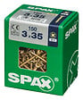SPAXFRANCE - SPAX TF PZ 3x35 YELLOX 150 PC - vignette