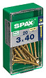 SPAXFRANCE - SPAX TF PZ 3x40 YELLOX 20 PC - vignette