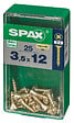 SPAXFRANCE - SPAX TF PZ 3.5x12 YELLOX 25 PC - vignette