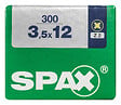 SPAXFRANCE - SPAX TF PZ 3.5x12 YELLOX 300 PC - vignette