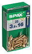 SPAXFRANCE - SPAX TF PZ 3.5x16 YELLOX 25 PC - vignette