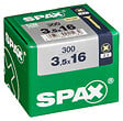 SPAXFRANCE - SPAX TF PZ 3.5x16 YELLOX 300 PC - vignette