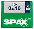 SPAXFRANCE - SPAX TF PZ 3.5x16 YELLOX 300 PC - vignette