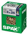 SPAXFRANCE - SPAX TF PZ 3.5x25 YELLOX 250 PC - vignette