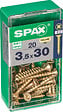 SPAXFRANCE - SPAX TF PZ 3.5x30 YELLOX 20 PC - vignette
