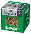 SPAXFRANCE - SPAX TF PZ 3.5x30 YELLOX 500 PC - vignette