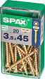 SPAXFRANCE - SPAX TF PZ 3.5x45 YELLOX 20 PC - vignette