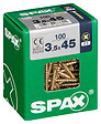 SPAXFRANCE - SPAX TF PZ 3.5x45 YELLOX 100 PC - vignette